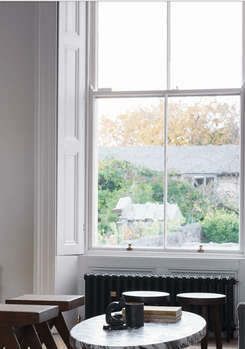 Contemporary Sash Window Finish